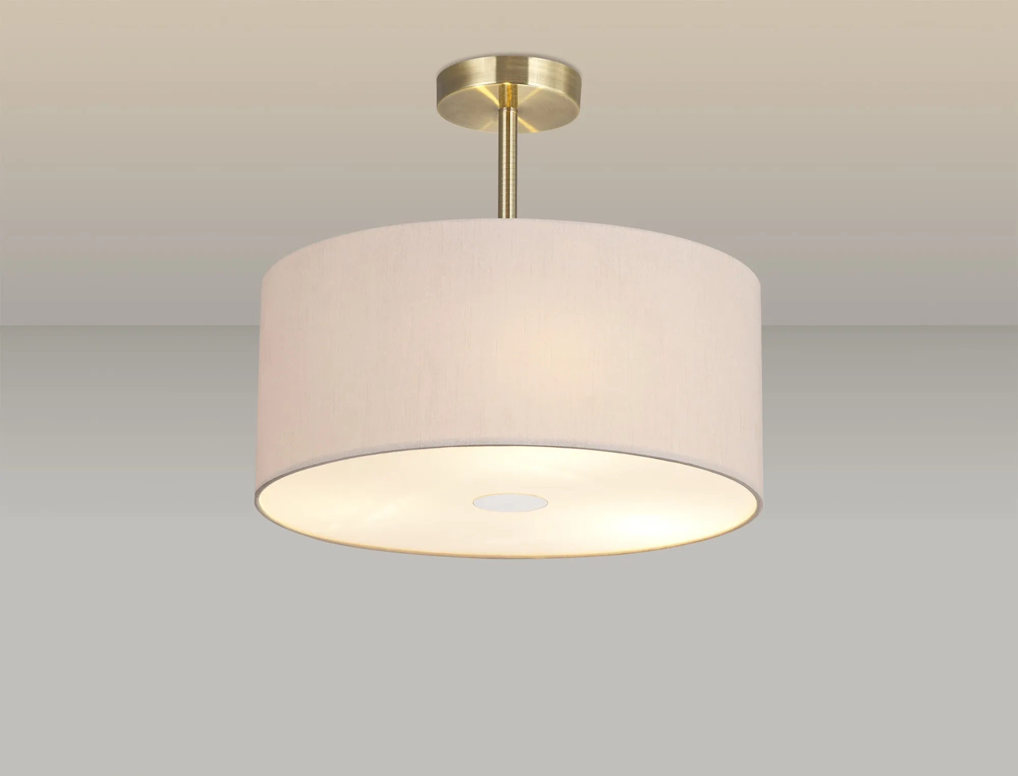 Baymont AB NU Ceiling Lights Deco Semi Flush Fittings Baymont AB NU Ceiling Lights Deco Semi Flush Fittings